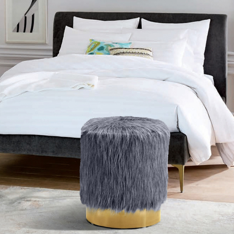 Fur Ottoman