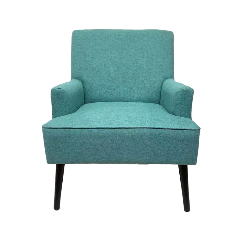 Accent chair with sturdy legs