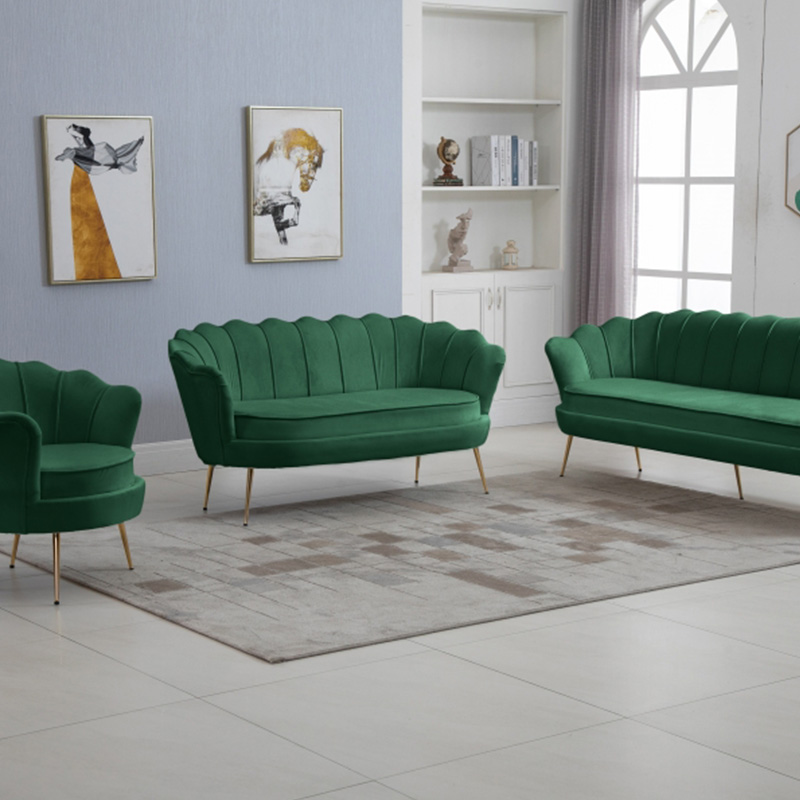 Sofa set with chair, loveseat and three seat