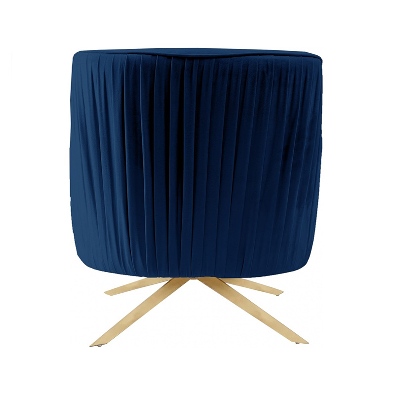 Velvet swivel accent chair